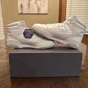 New Balance 650R Triple White Basketball Shoes Men’s Sz 10.5 (BB650RWW)